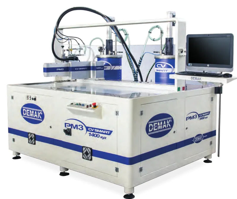 Demak PM3 CV SMART 1400 xyz doming machine